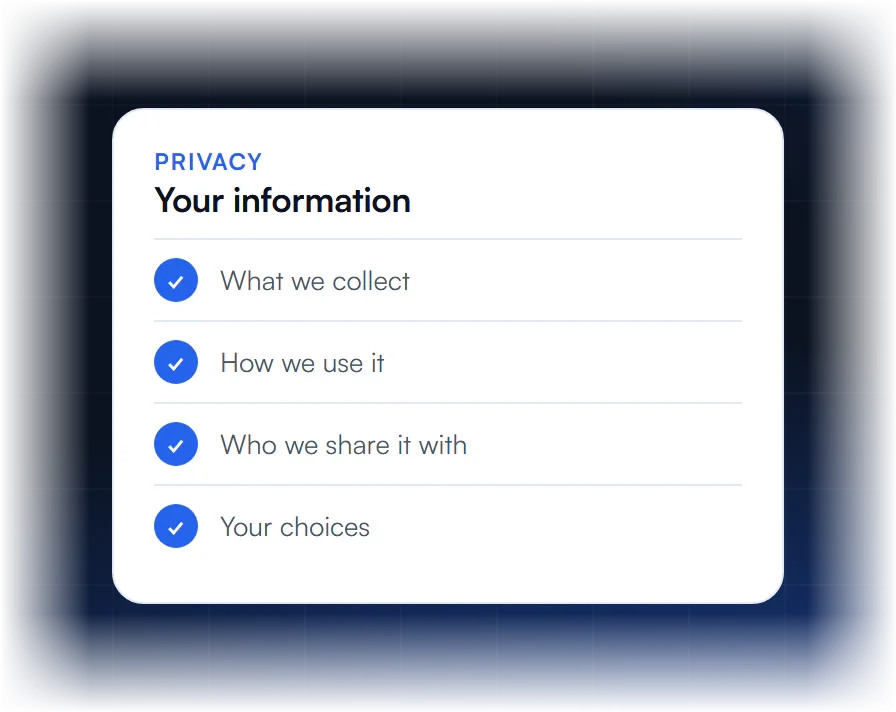 A2P Ready privacy policy overview